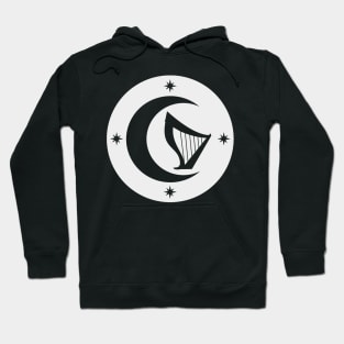 Those Who Harp (silver cutout) Hoodie